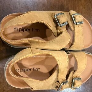 Piper Finn Tan Kids Sandals